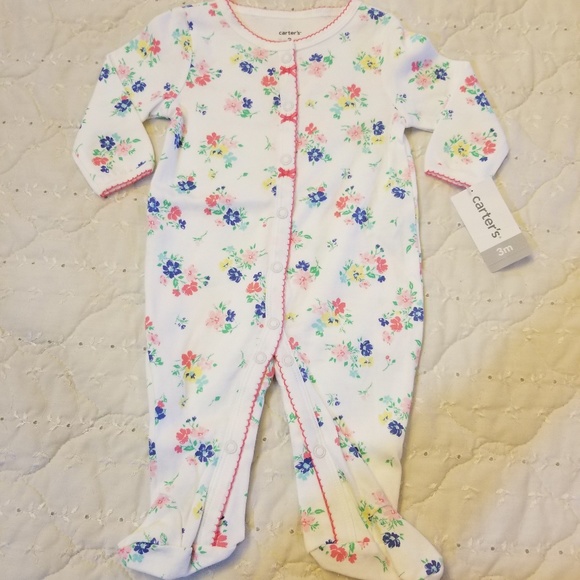 Carter's Other - Baby girl footie pj's by Carter's
